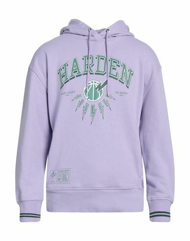 Neil Barrett Man Sweatshirt Lilac Cotton, Polyester, Elastane Cover