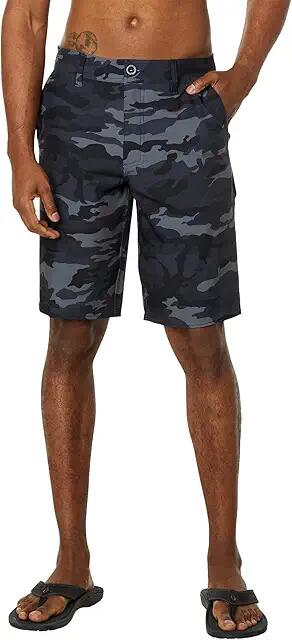 O'Neill Loaded 2.0 Hybrid Shorts (Black Camo) Men's Shorts Cover