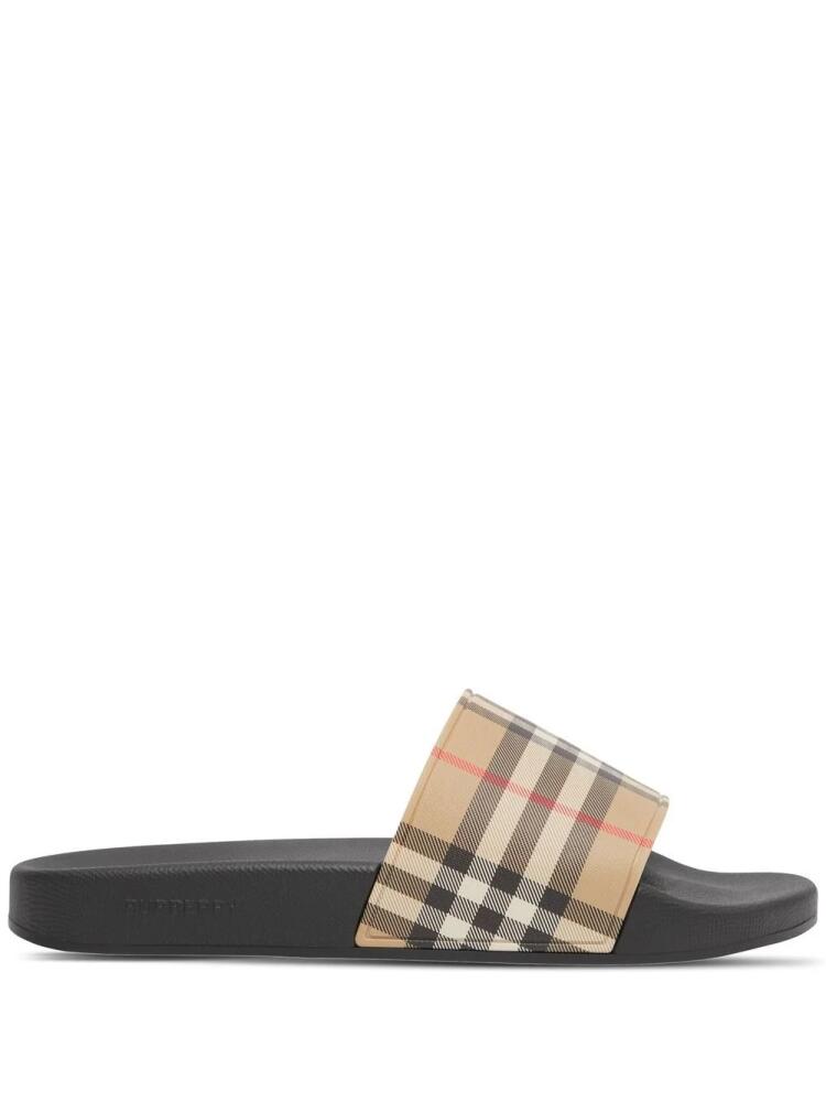 Burberry Vintage Check slides - Neutrals Cover