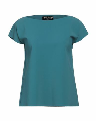 Chiara Boni La Petite Robe Woman T-shirt Deep jade Polyamide, Elastane Cover