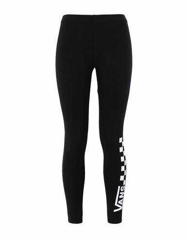 Vans Wm Chalkboard Classic Legging Woman Leggings Black Cotton, Elastane Cover