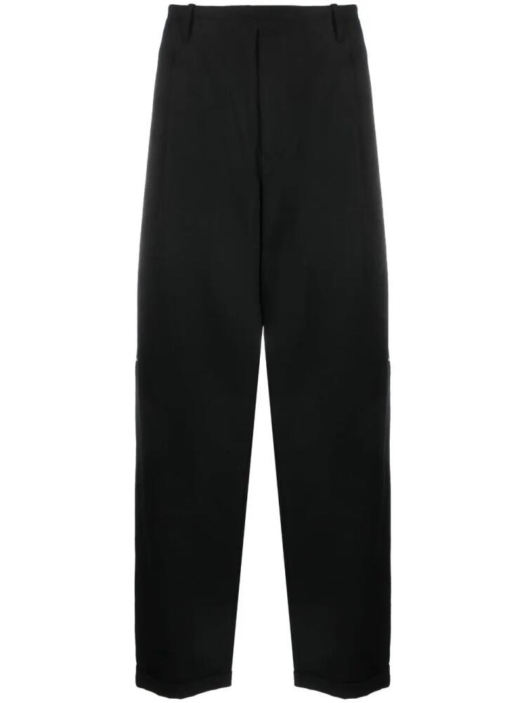 Magliano drop-crotch wide-leg trousers - Black Cover