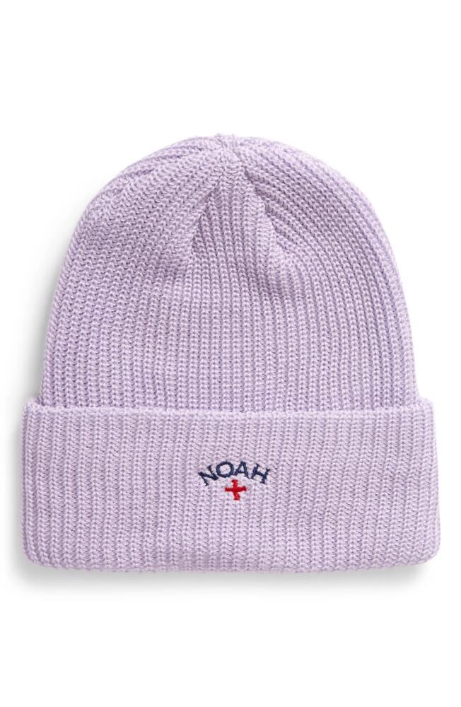 Noah Core Logo Beanie in Lilac Cover