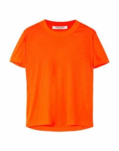 Junya Watanabe Comme Des Garçons Woman T-shirt Orange Polyester Cover