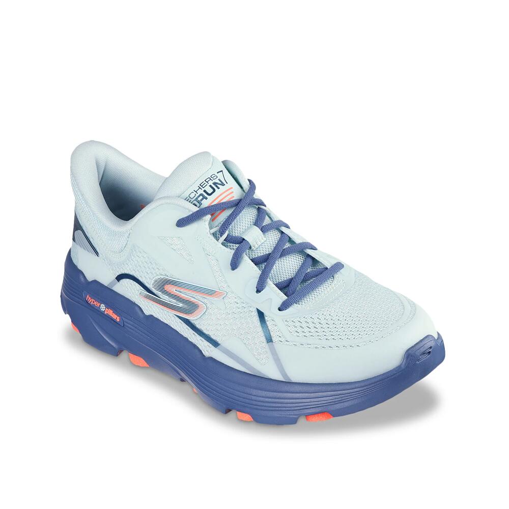 Skechers GO Run 7.0 Interval Sneaker | Women's | Light Blue Cover