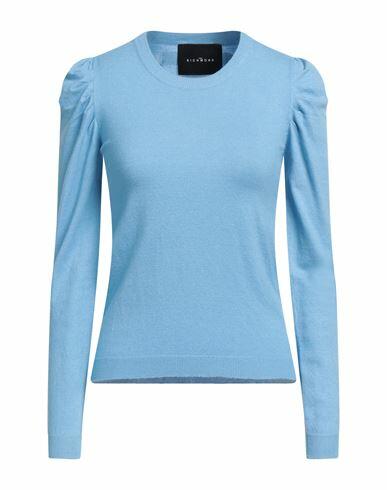 John Richmond Woman Sweater Sky blue Viscose, Polyester, Nylon Cover