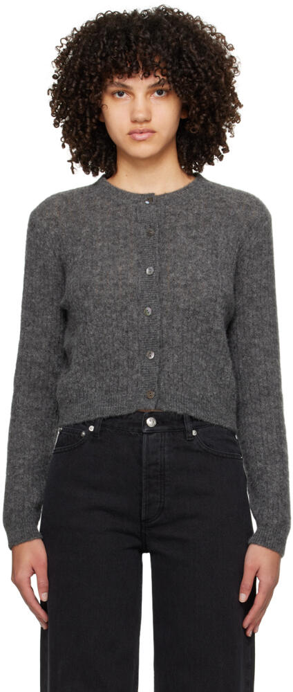 A.P.C. Gray Milo Cardigan Cover