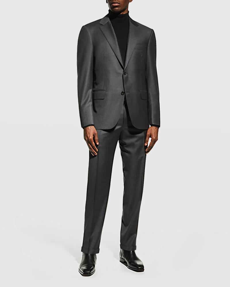 Canali Men's Solid Wool Suit Cover