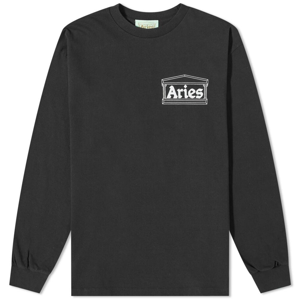 Aries Women's Long Sleeve Temple T-Shirt in Black Cover