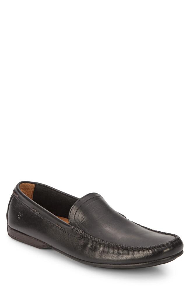 Frye Lewis Venetian Loafer in Black Cover