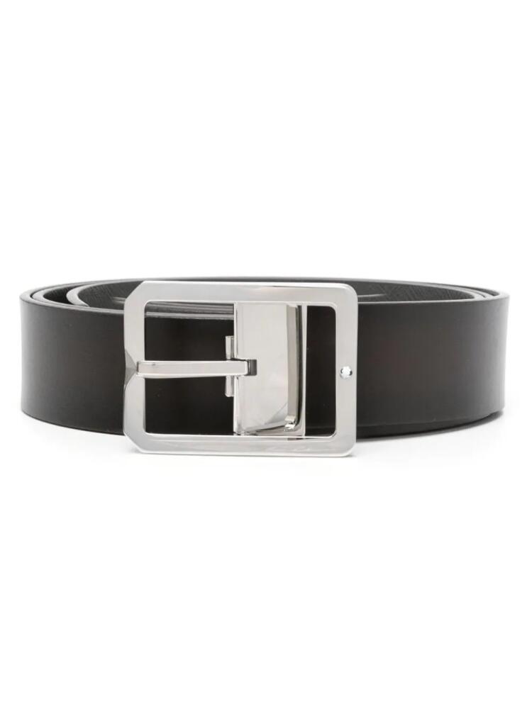 Montblanc reversible leather belt - Brown Cover