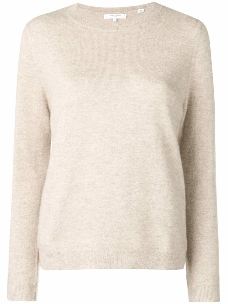 Chinti & Parker crew-neck cashmere sweater - Neutrals Cover