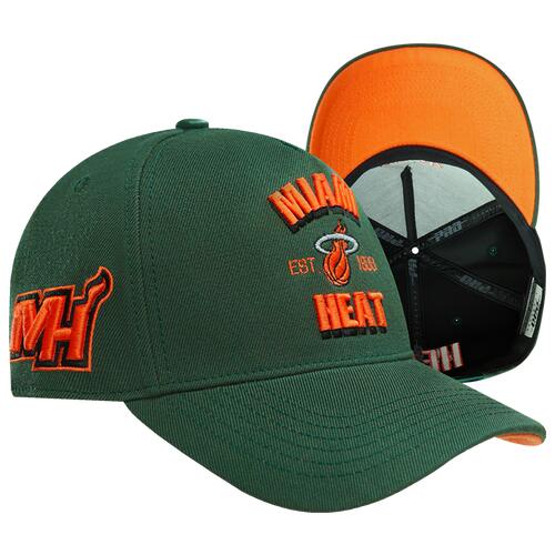 Pro Standard Mens Pro Standard Heat Pinch Front Snapback - Mens Orange/Olive Cover