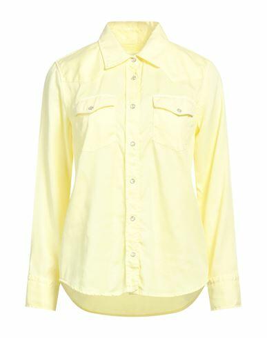 Front Street 8 Woman Shirt Yellow Lyocell Cover