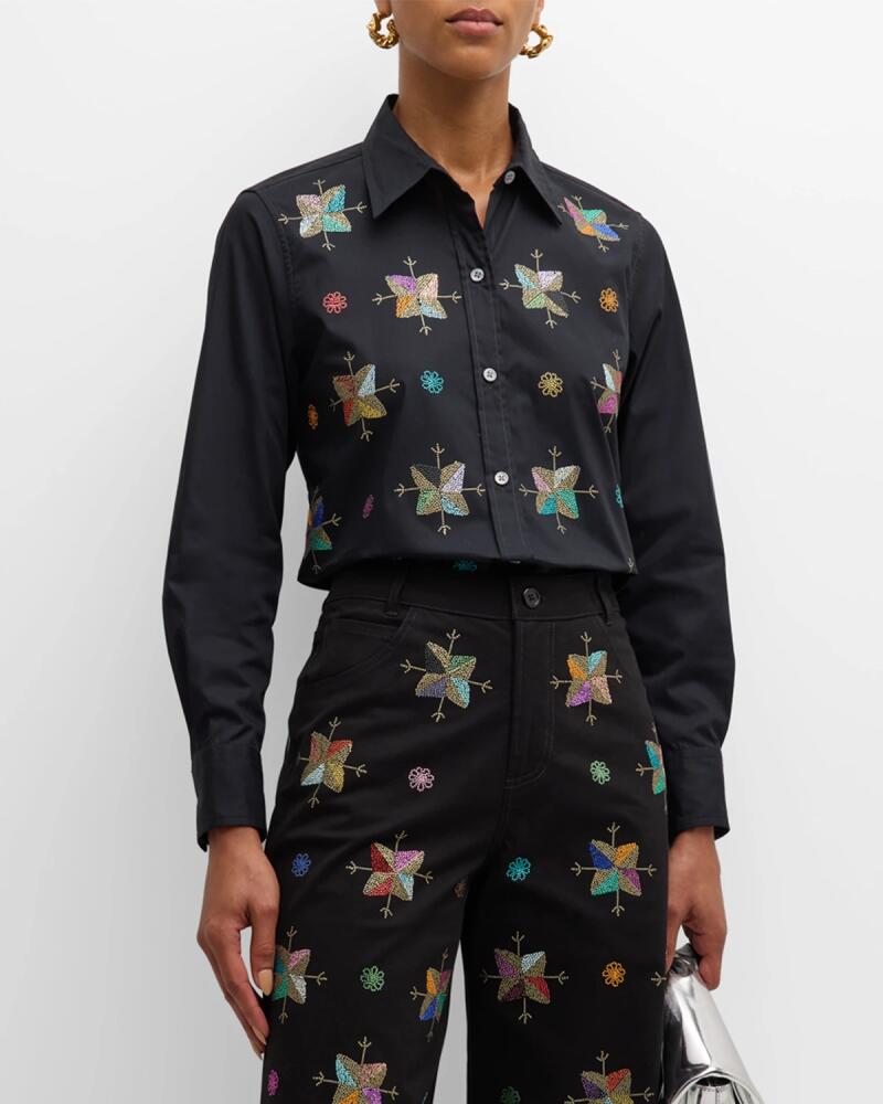 Libertine Atlas Mountains Embellished Classic Shirt Cover