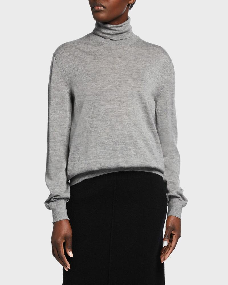 THE ROW Lambeth Cashmere Turtleneck Sweater Cover