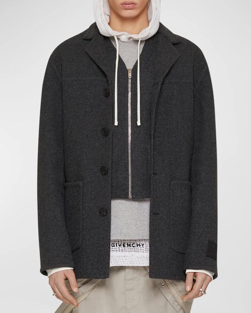 Givenchy Men's Double-Face Chore Jacket Cover