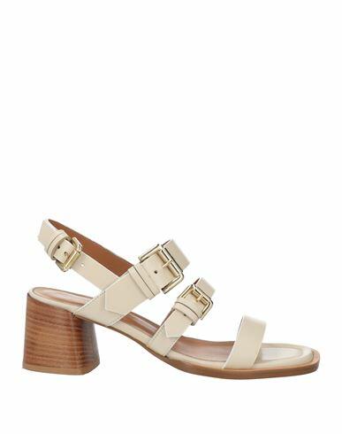 Guglielmo Rotta Woman Sandals Ivory Leather Cover