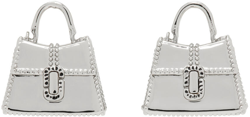 Marc Jacobs Silver 'The St. Marc' Earrings Cover