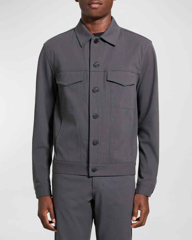 Theory Men's The River Jacket in Neoteric Twill Cover