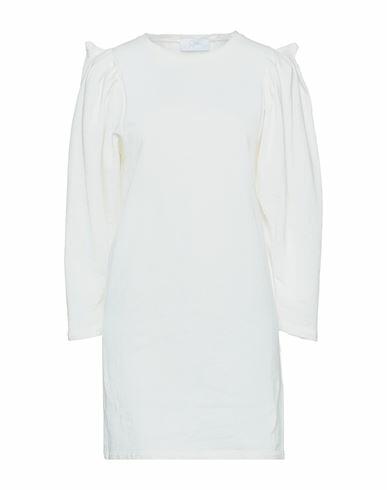 Soallure Woman Mini dress White Cotton Cover