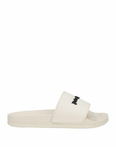 Palm Angels Woman Sandals Off white Rubber Cover