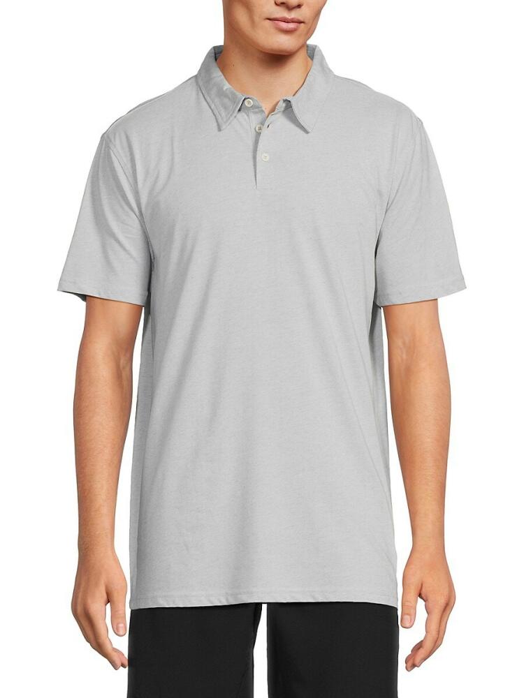 Kenneth Cole Men's Short Sleeve Polo - White Cover