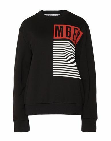 Bikkembergs Man Sweatshirt Black Cotton, Elastane Cover