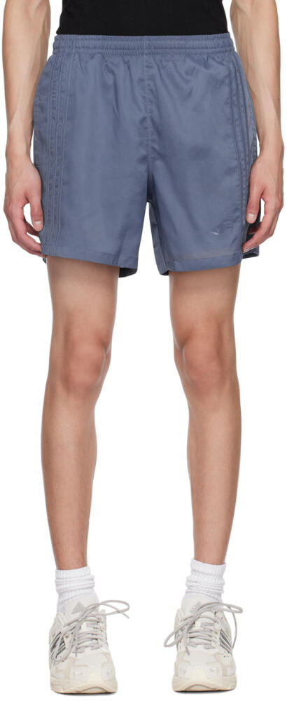 adidas Originals Blue Drawstring Shorts Cover