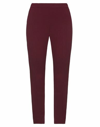 Relish Woman Pants Burgundy Polyester, Elastane Cover