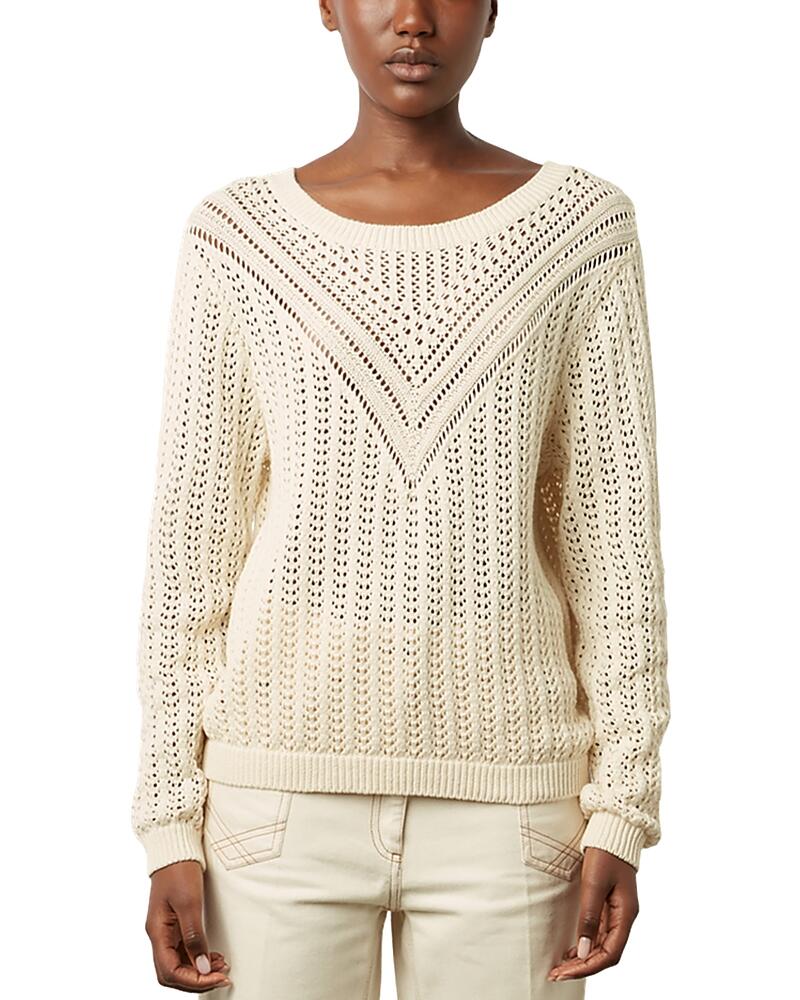 Gerard Darel Leana Open Knit Sweater Cover