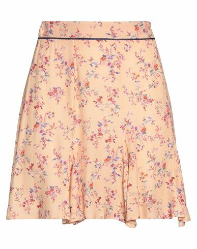 Silvian Heach Woman Mini skirt Apricot Viscose Cover