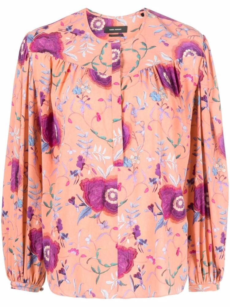 ISABEL MARANT Brunille blouse - Pink Cover