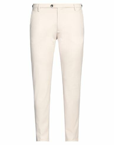 Officina 36 Man Pants Off white Viscose, Polyamide, Elastane Cover