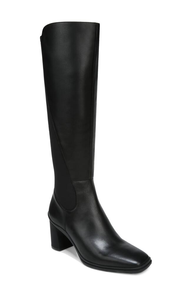 Naturalizer Axel Waterproof Knee High Boot in Black Leather Cover