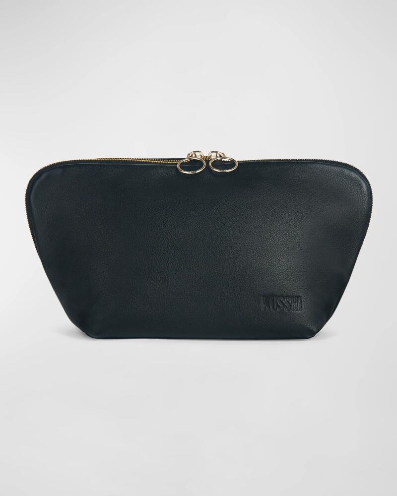 KUSSHI Signature Leather Makeup Bag Cover