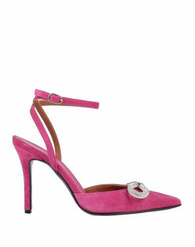 Ovye' By Cristina Lucchi Woman Pumps Fuchsia Soft Leather Cover