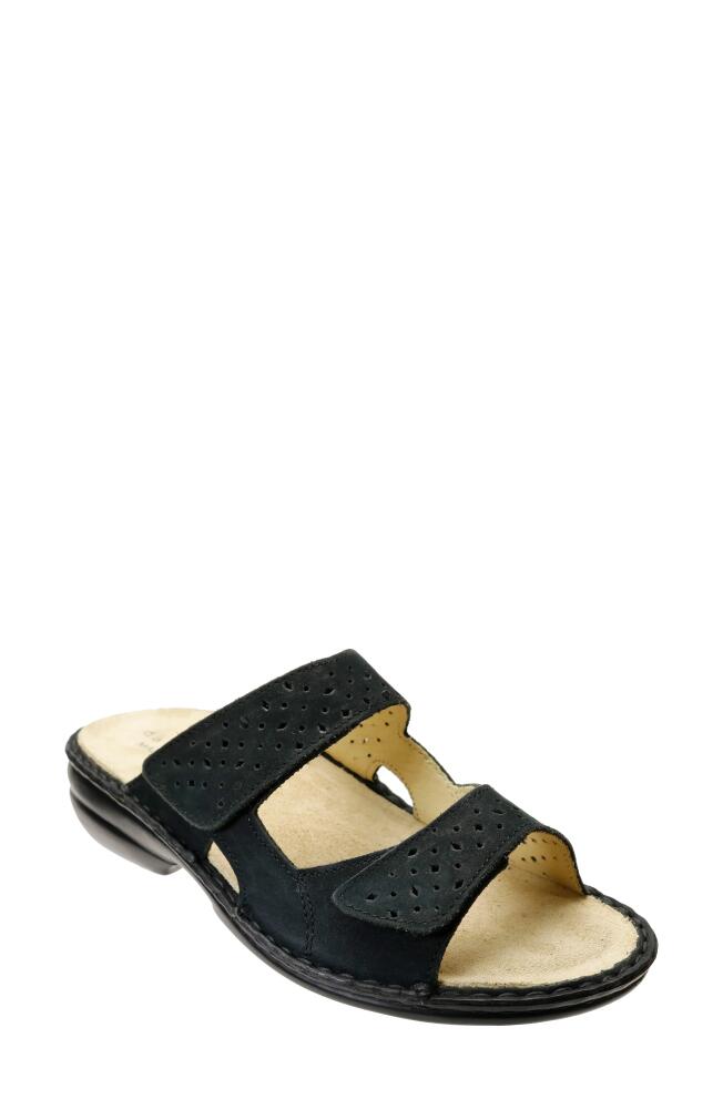 David Tate Gelato Slide Sandal in Black Cover