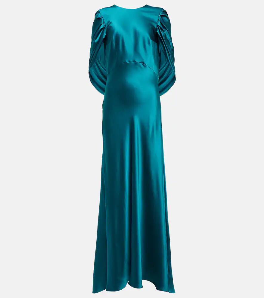 Roksanda Oriana silk satin gown Cover