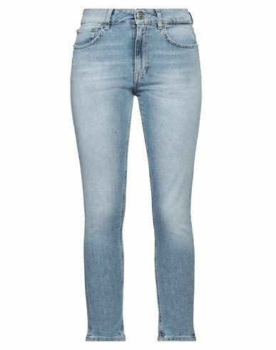 Dondup Woman Jeans Blue Organic cotton, Recycled elastane Cover