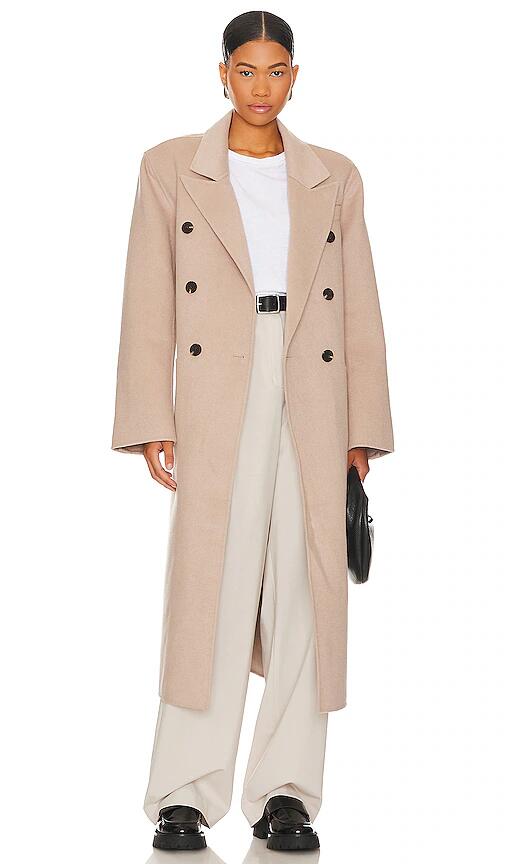 L'Academie x Marianna Paloma Coat in Beige Cover