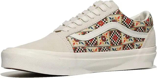 Vans Old Skool 36 DX ((Anaheim Factory) Tile Checkerboard/Antique White) Shoes Cover