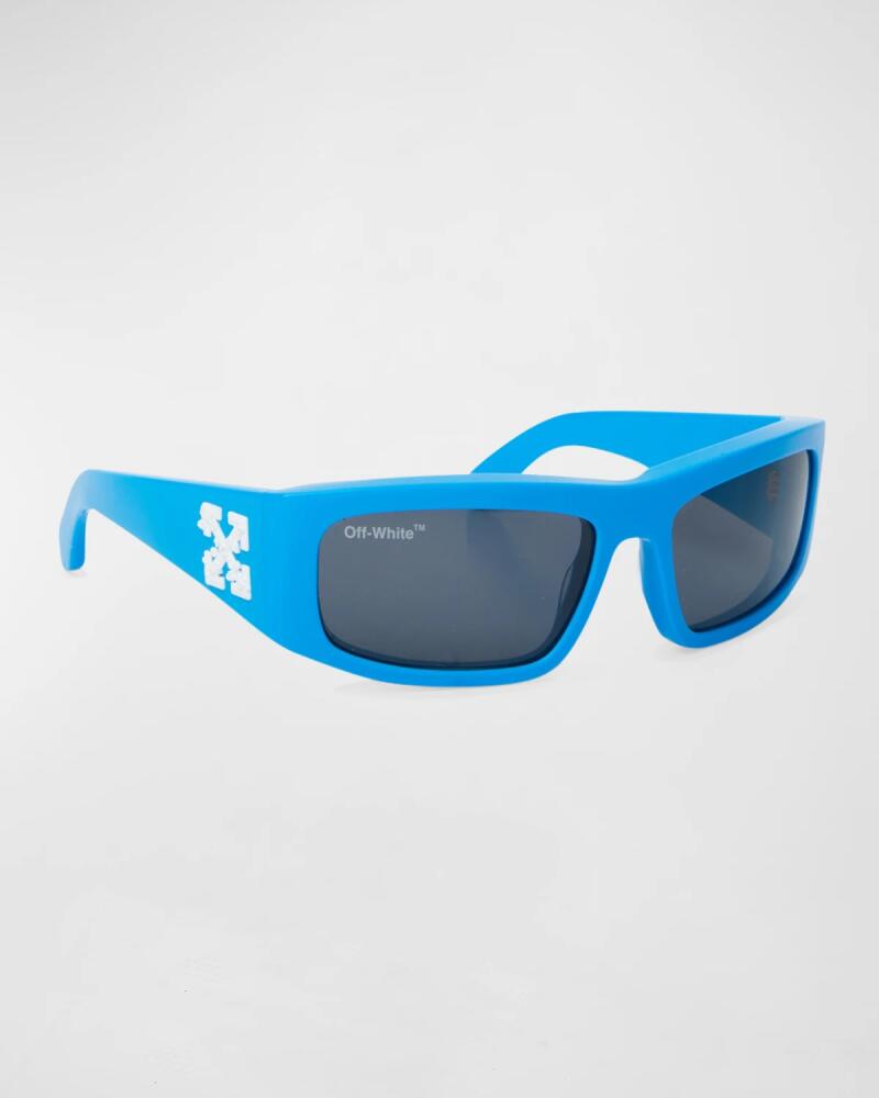 Off-White Men's Joseph Rectangle Sport Sunglasses Cover