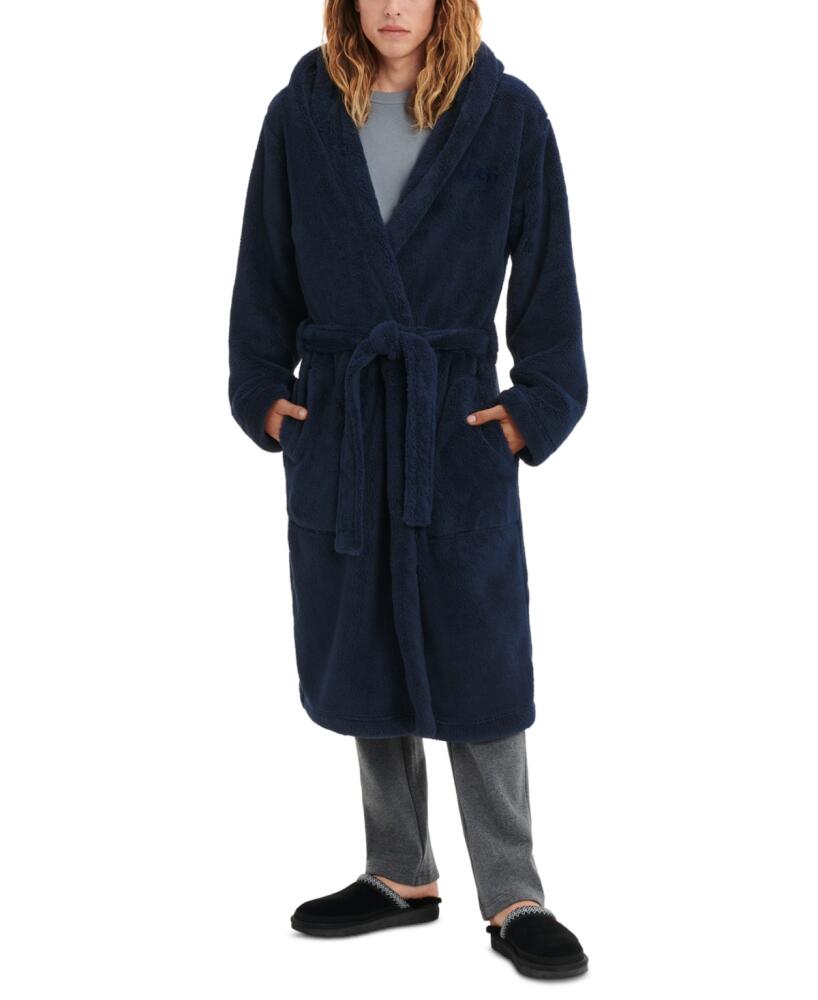 Ugg Men's Fleece Hooded Robe - Twilight Cover