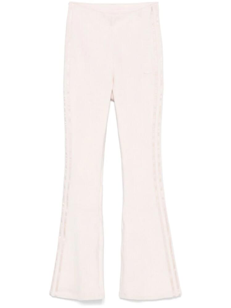 adidas 3-Stripes flared leggings - Pink Cover