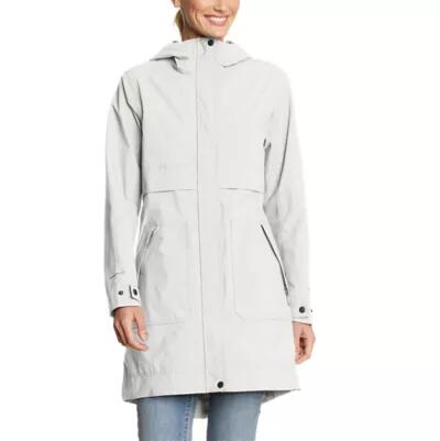 Eddie Bauer Women's Greenlake Trench Coat Cover