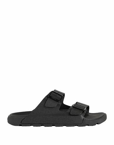 Boss Man Sandals Black Rubber Cover