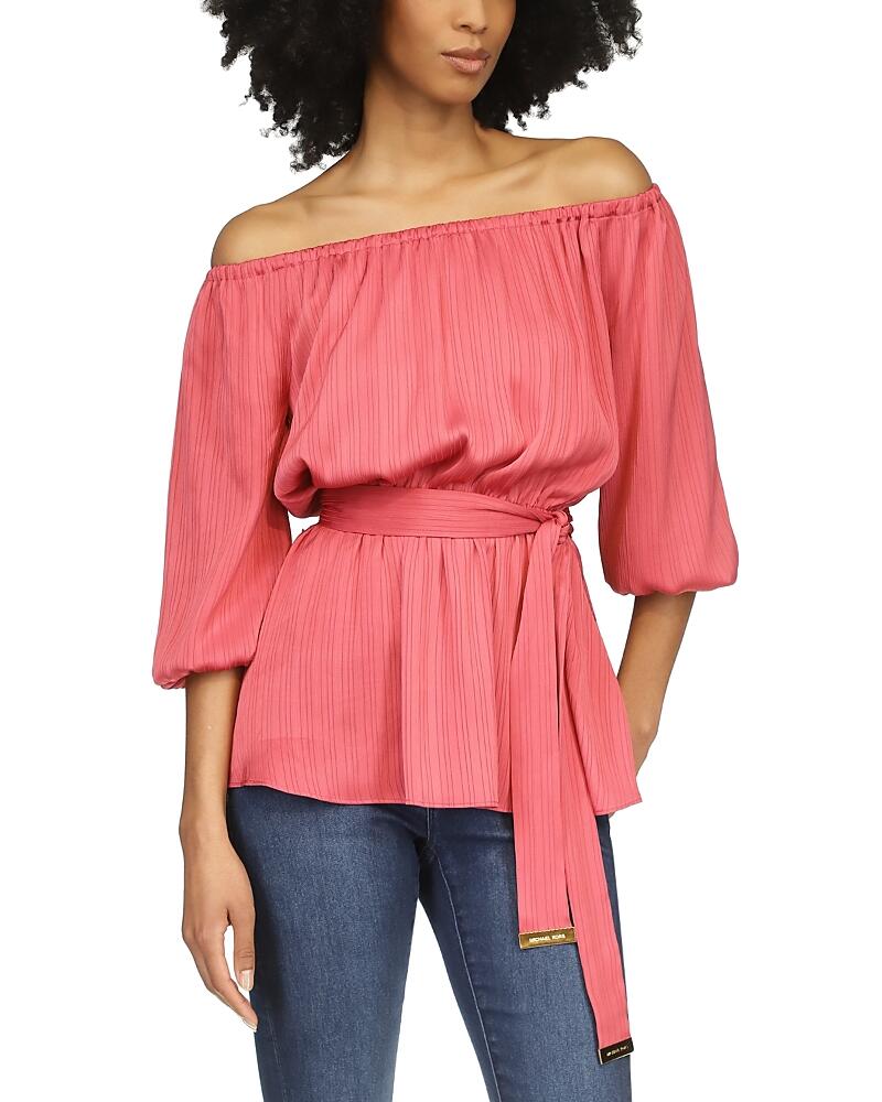 Michael Michael Kors Tie Waist Blouse Cover