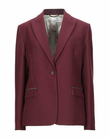 Golden Goose Woman Blazer Burgundy Polyester, Virgin Wool, Swarovski crystal Cover