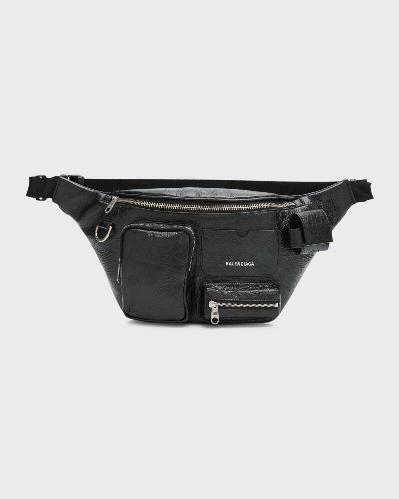 Balenciaga Men's Superbusy Leather Belt Bag Cover